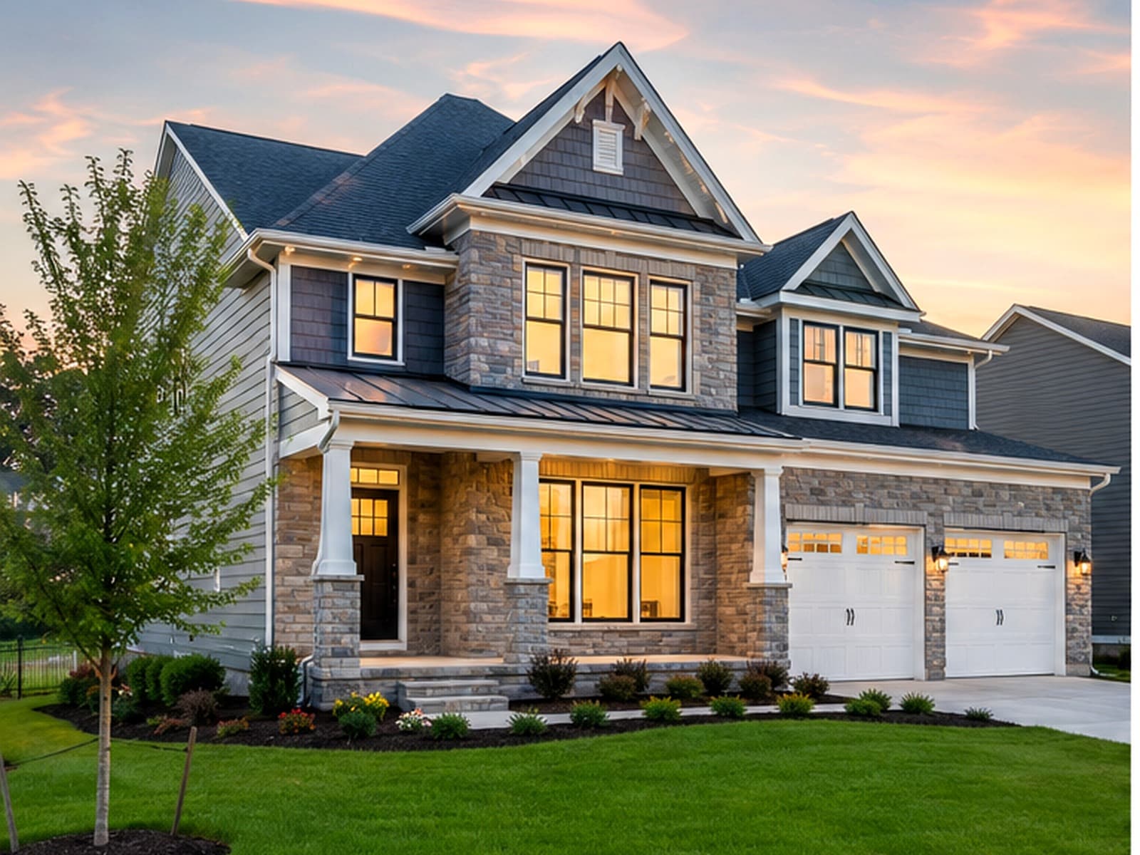 Real estate exterior photography example