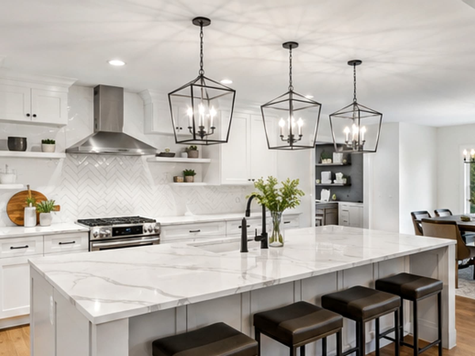 Real estate kitchen photography example